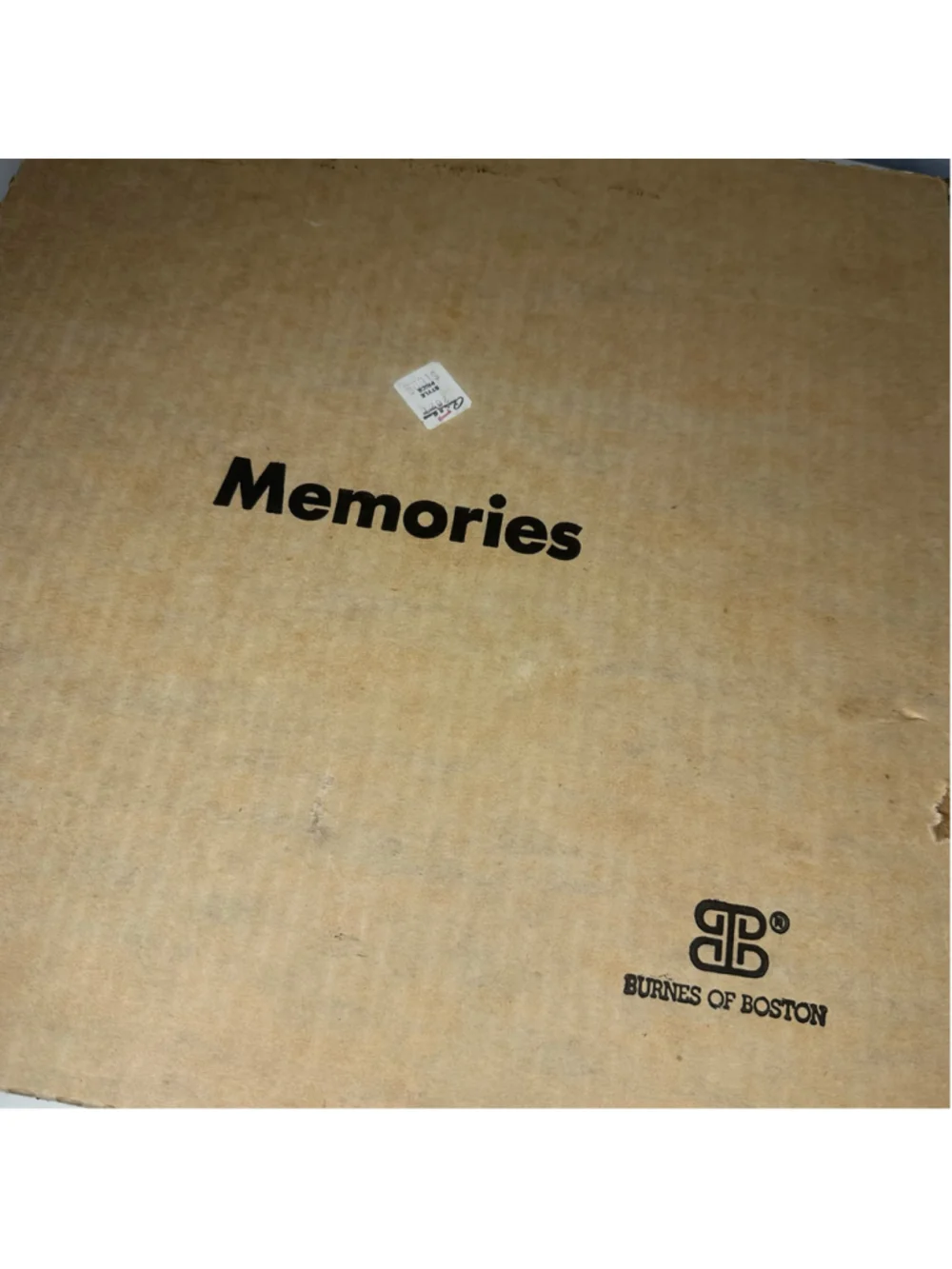 Vintage New NIB Burnes of Boston Memories Multi-Photo Collage Frame w Gold Foil